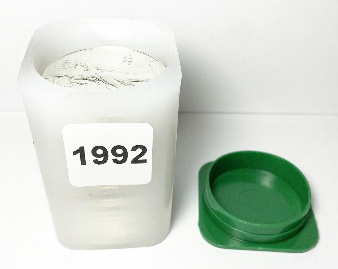 Original Treasury Roll 1992 (20-Coins) Silver Eagles (1 of 7)