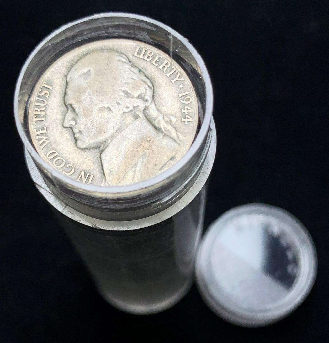 ROLL (40 COINS) WORLD WAR 2 SILVER 5C NICKELS (1 of 3)