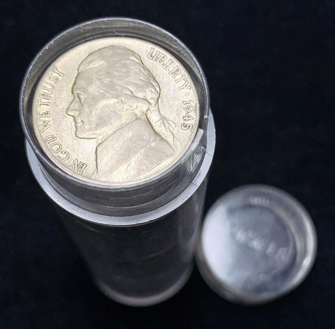 ROLL (40 COINS) WORLD WAR 2 SILVER 5C NICKELS (1 of 3)