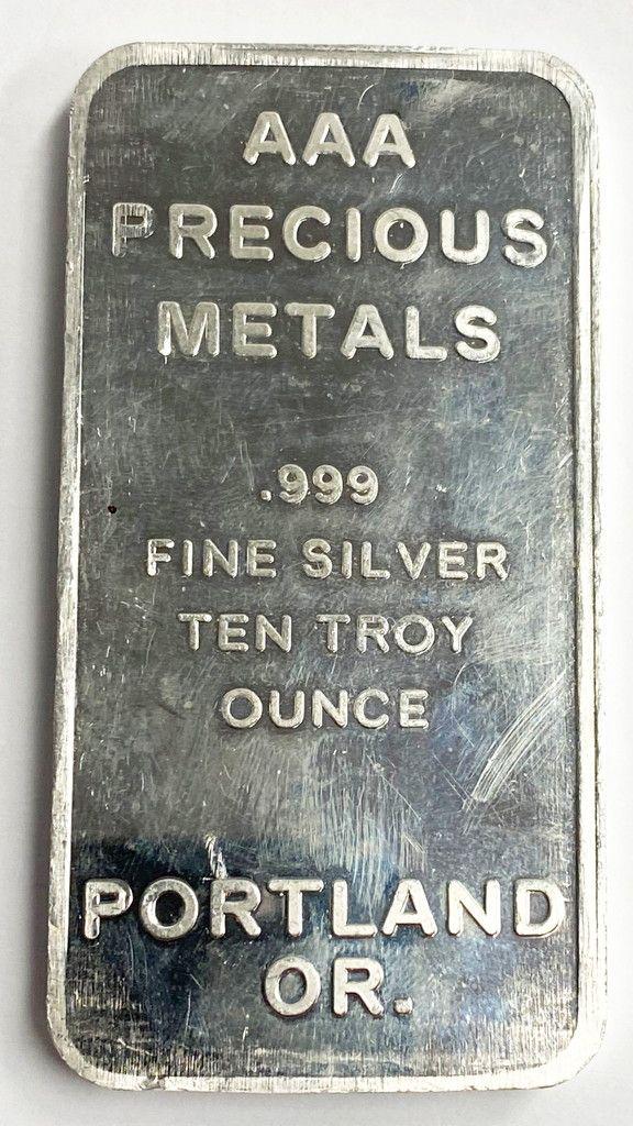 10 Ounce Silver Bar (1 of 3)