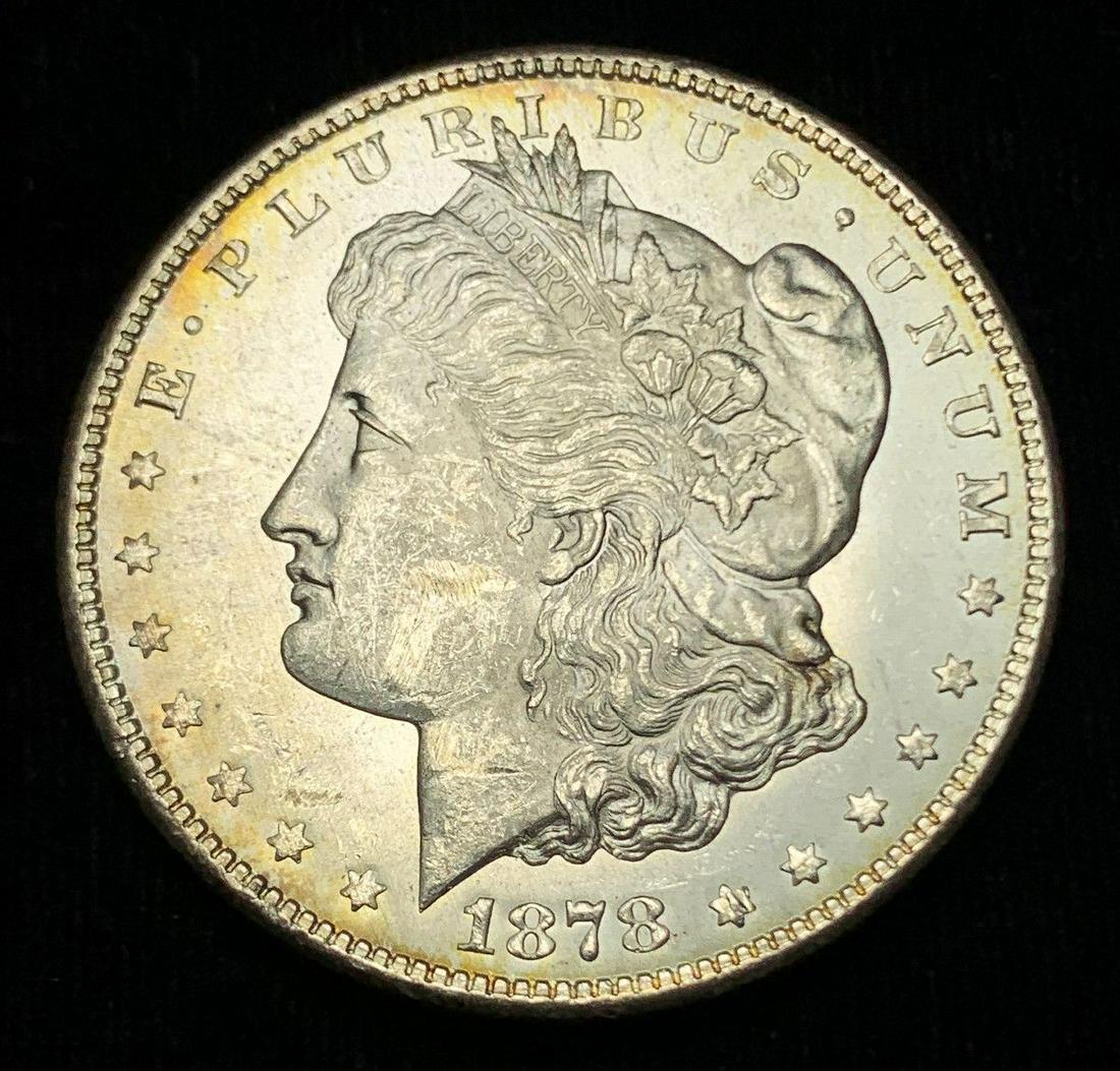 1878-S Morgan Silver Dollar MS62 (1 of 2)