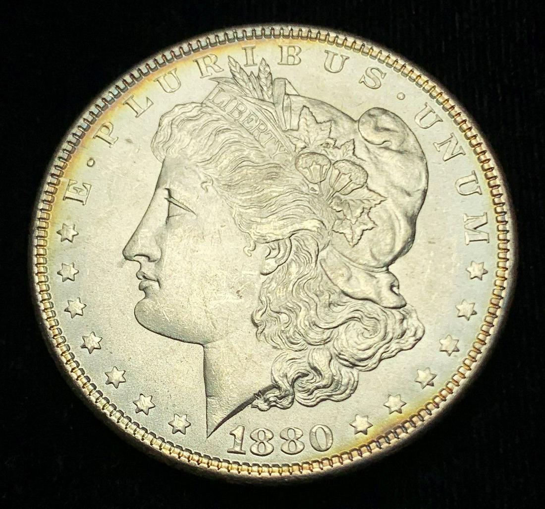 1880-P Morgan Silver Dollar MS64 (1 of 2)
