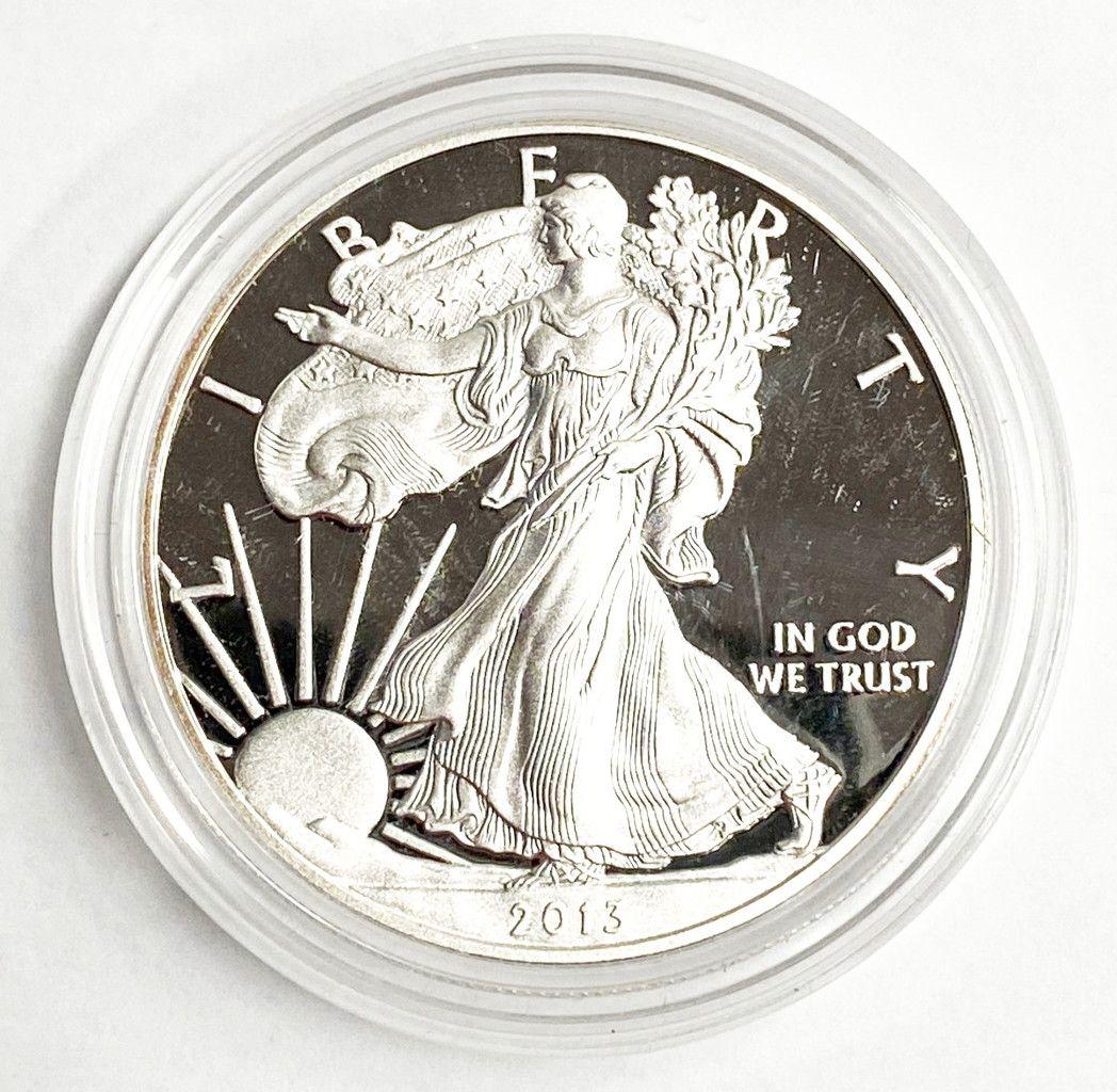 2013 PROOF AMERICAN SILVER EAGLE PF69+ (1 of 5)