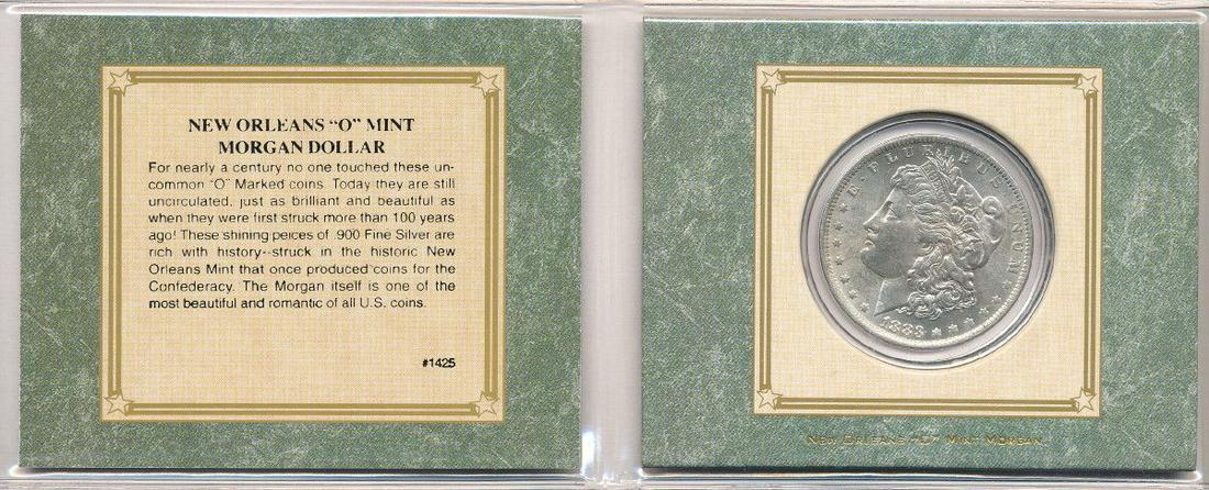 1883-O Uncirculated Morgan Silver Dollar (1 of 4)