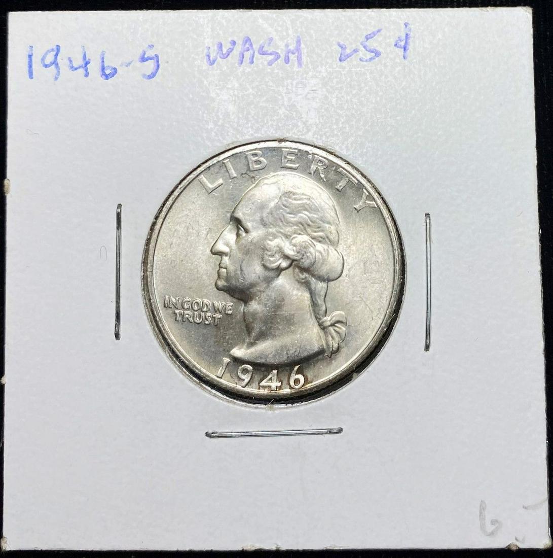 1946-S Washington 25C MS64 (1 of 2)