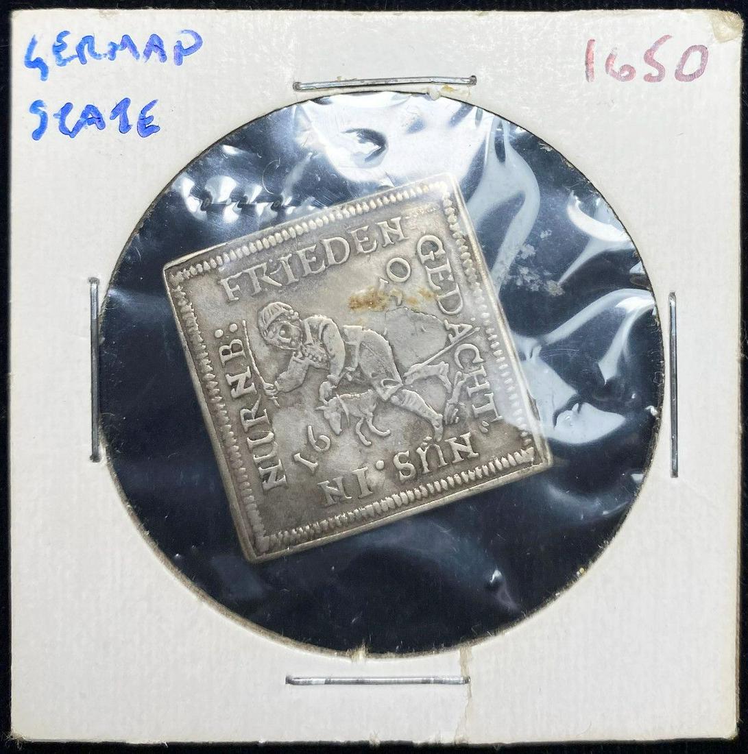 Extremly Rare Square Silver Medal (1 of 2)