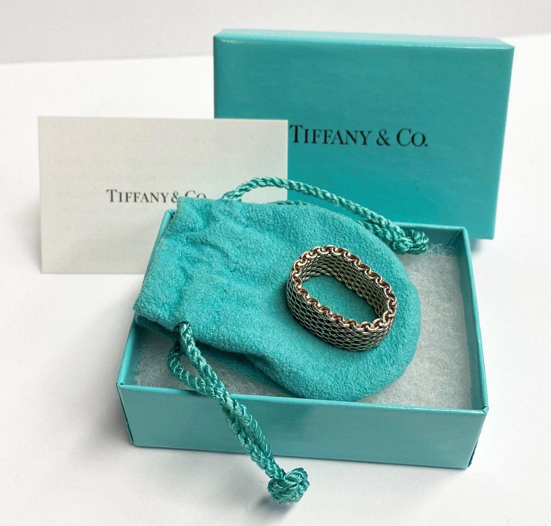 Tiffany & Co. Silver Ring Size 8 (1 of 9)