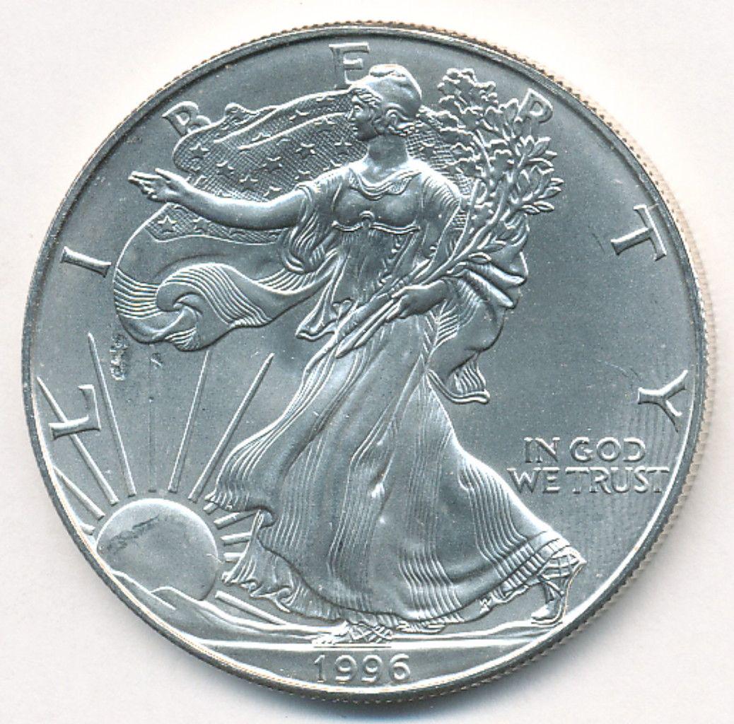 1996 American Silver Eagle MS69 (1 of 2)