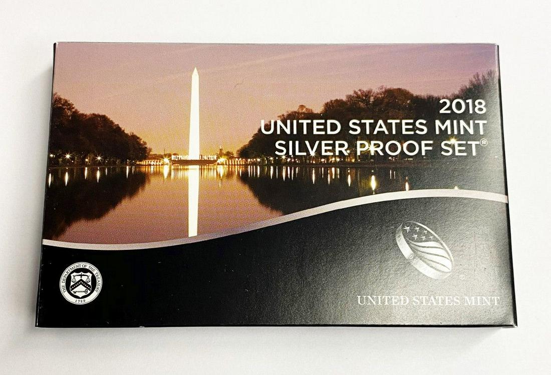 2018 UNITED STATES SILVER PROOF SET OGP (1 of 4)