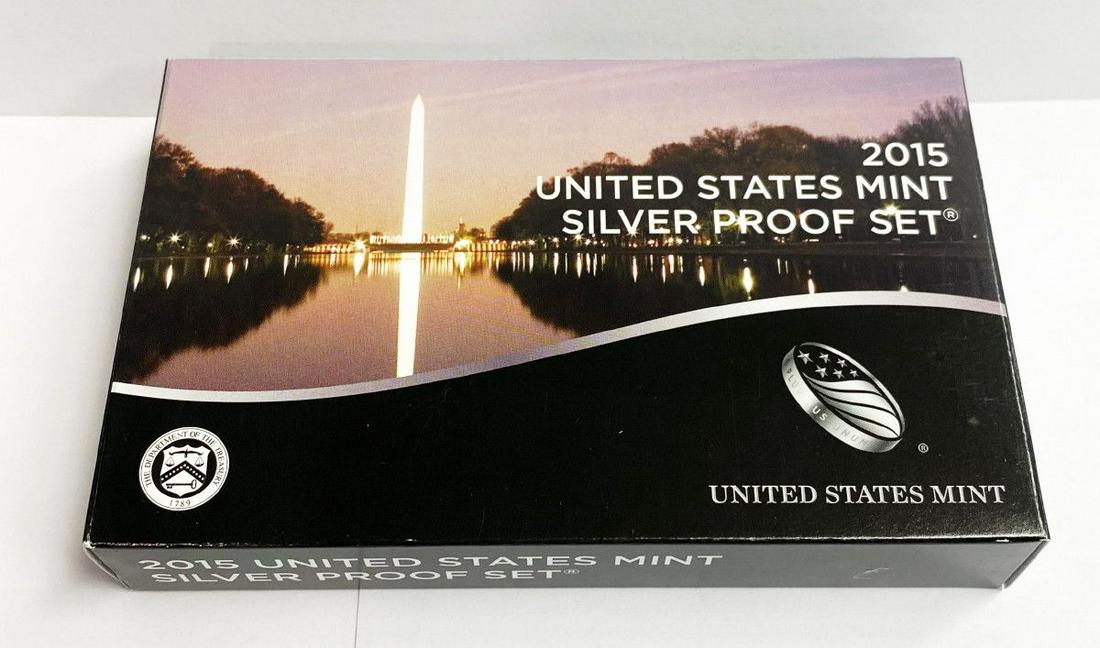 United States Mint Proof Silver Set 2015 OGP (1 of 5)