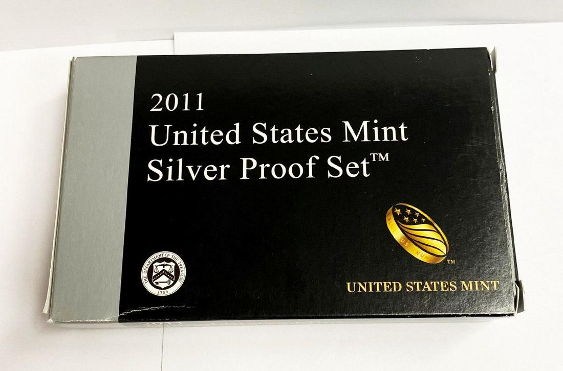 United States Mint Proof Silver Set 2011 OGP (1 of 4)