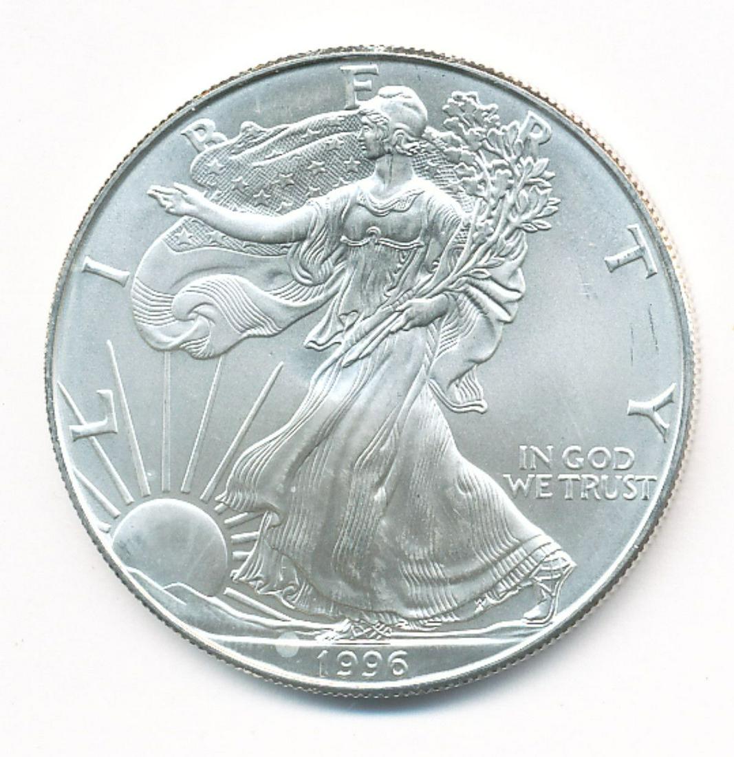 1996 American Silver Eagle MS69 (1 of 2)