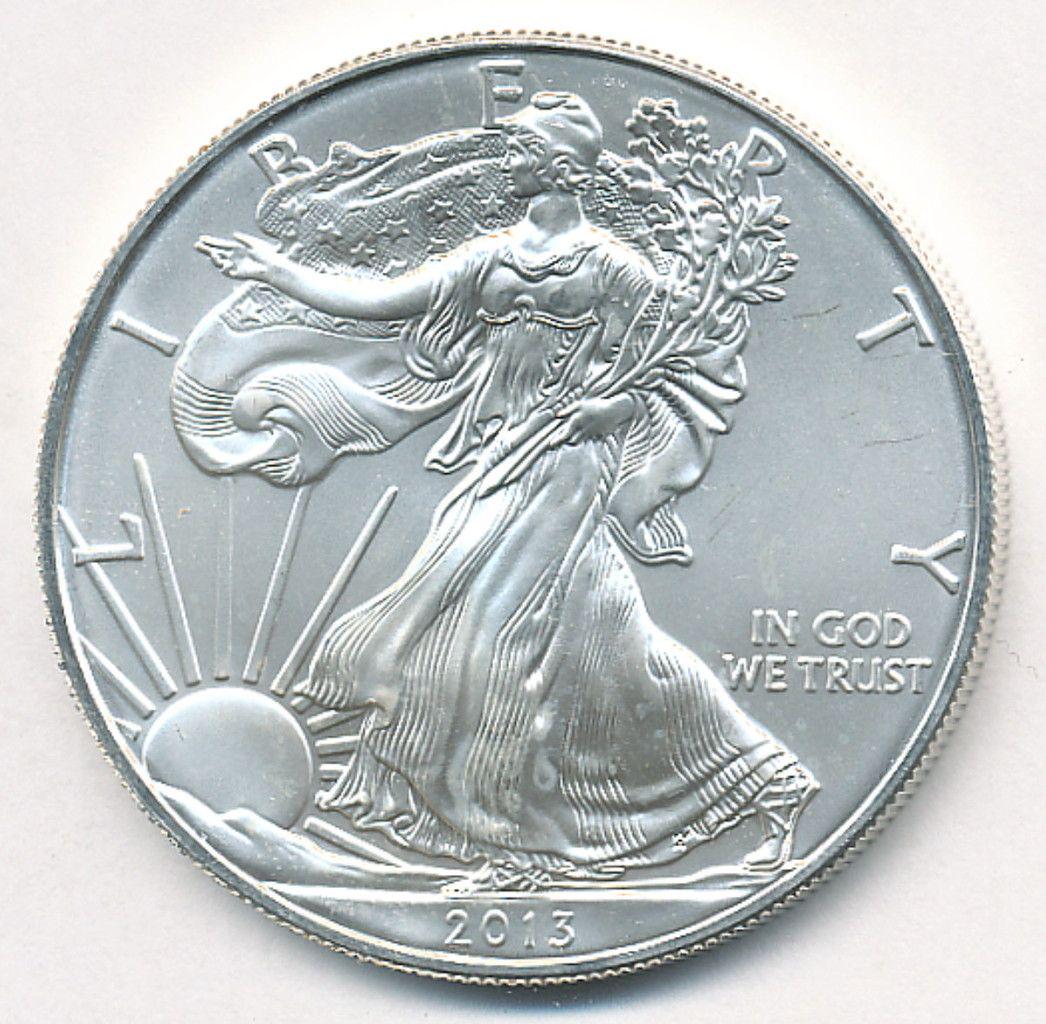 2013 American Silver Eagle MS69 (1 of 2)
