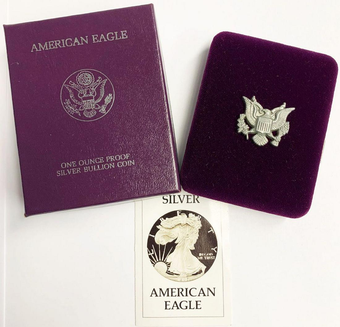 1986 PROOF SILVER EAGLE PROOF 69 OGP (1 of 4)