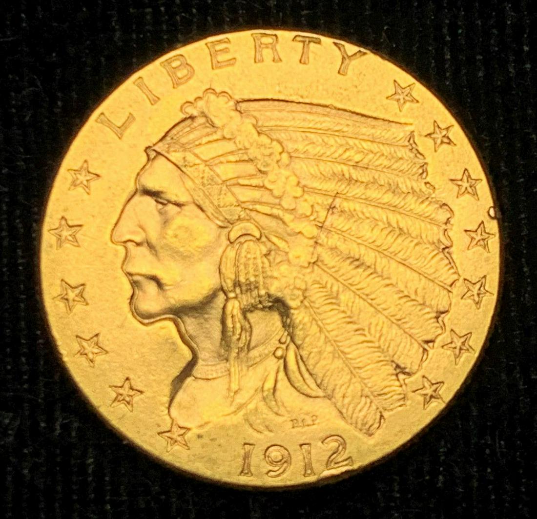 1912 $2.5 Indian Gold MS63 (1 of 2)