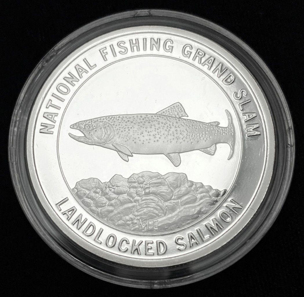 1 Oz Silver Landlocked Salmon Proof 69 (1 of 6)
