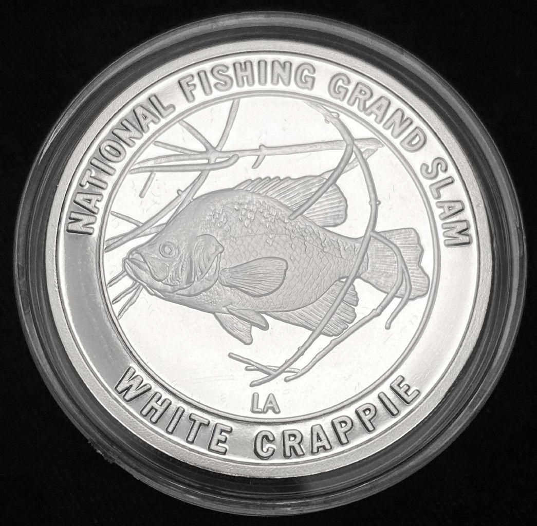 1 Oz Silver White Crappie Proof 69 (1 of 6)