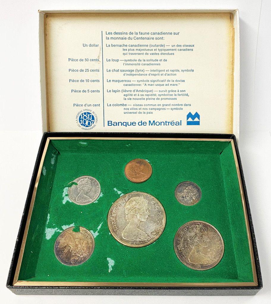1967 Canadian Silver Mint Set Amazing Color (1 of 4)