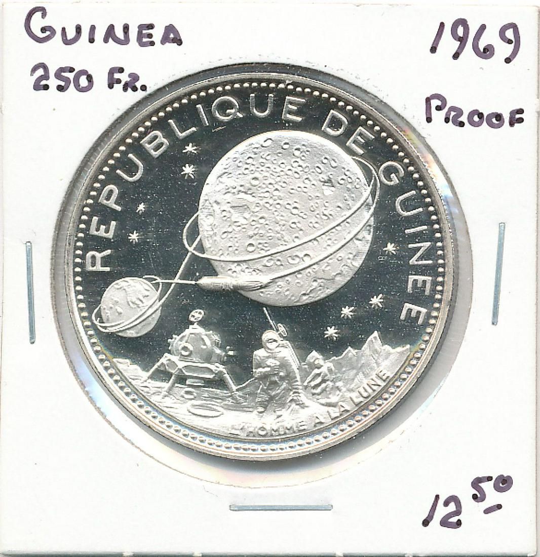 Guinea 250 Franks 1969 (1 of 2)