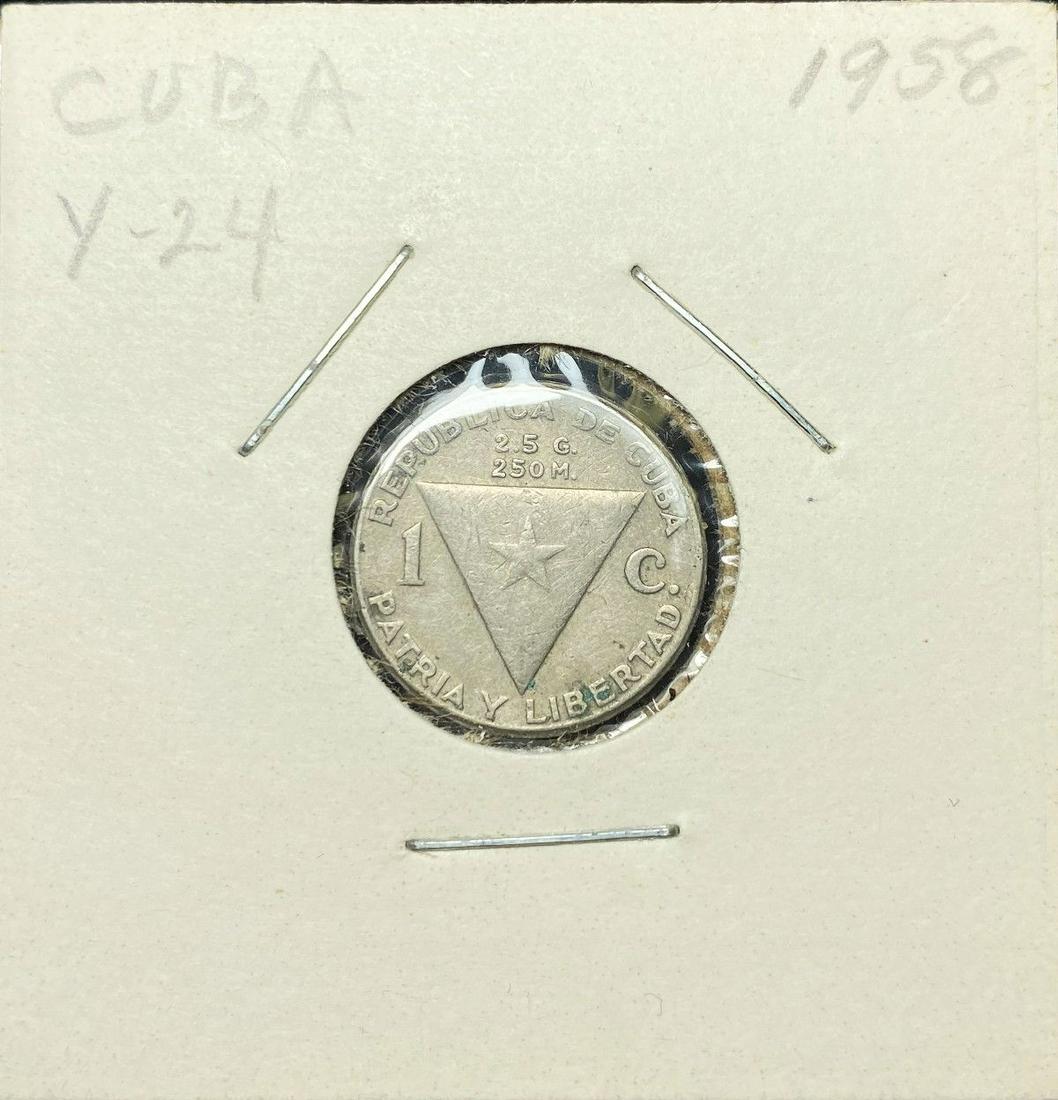 Rare Antique Cuban Coin: Winner shall receive the exact coin shown here