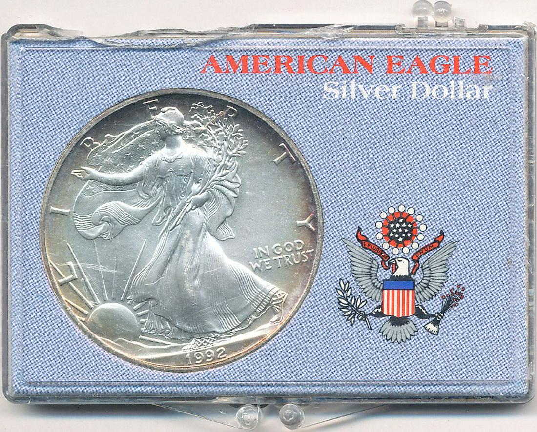 1992 American Silver Eagle MS69 (1 of 2)