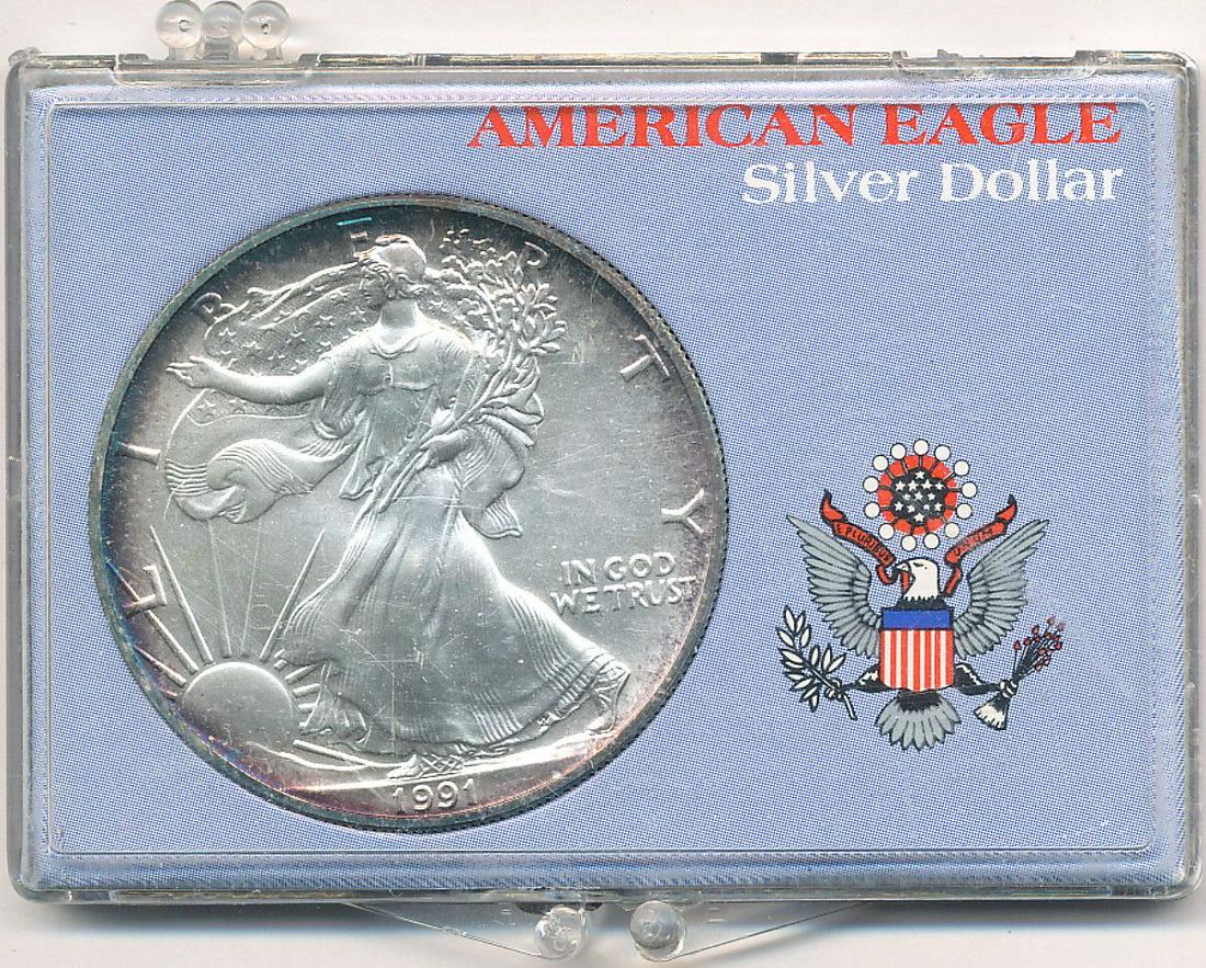 1991 American Silver Eagle MS69 (1 of 2)