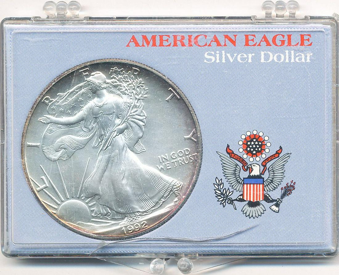 1992 American Silver Eagle MS69 (1 of 2)