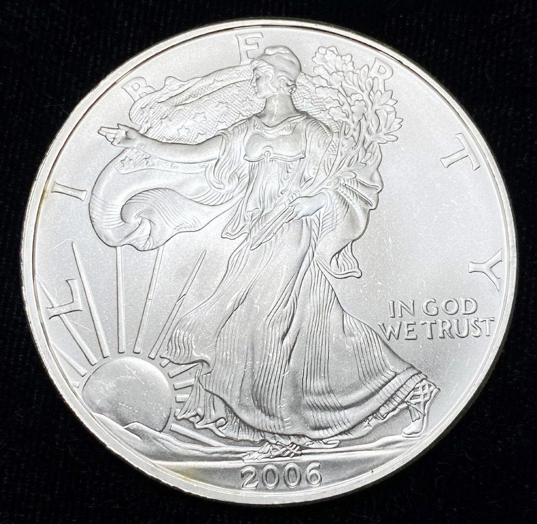 2006 American Silver Eagle MS69 (1 of 2)