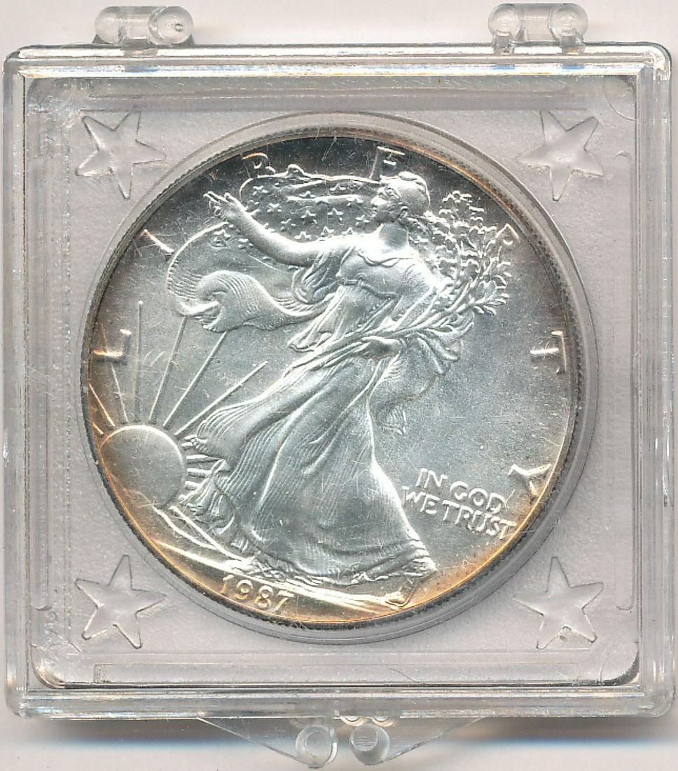 1987 American Silver Eagle MS69 (1 of 2)