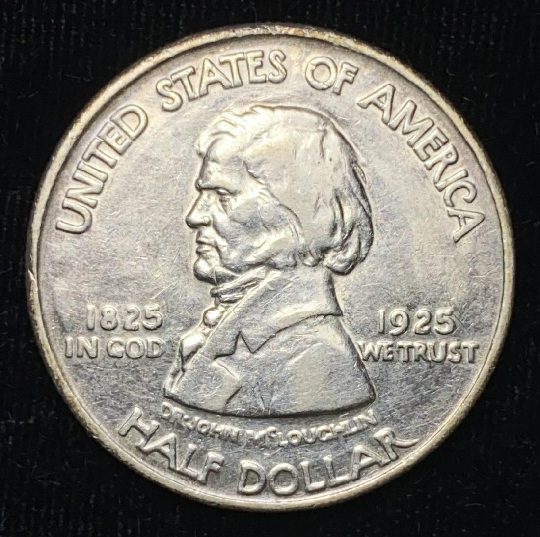 1925 Ft. Vancouver 50C Commemorative AU (1 of 2)