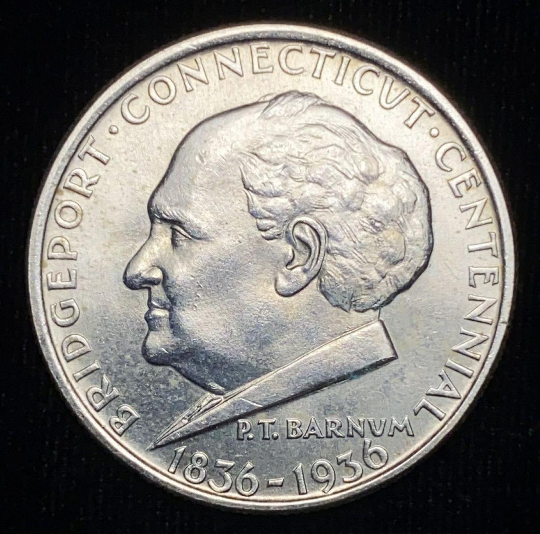 1936 Bridgeport 50C Commemorative MS64 (1 of 2)