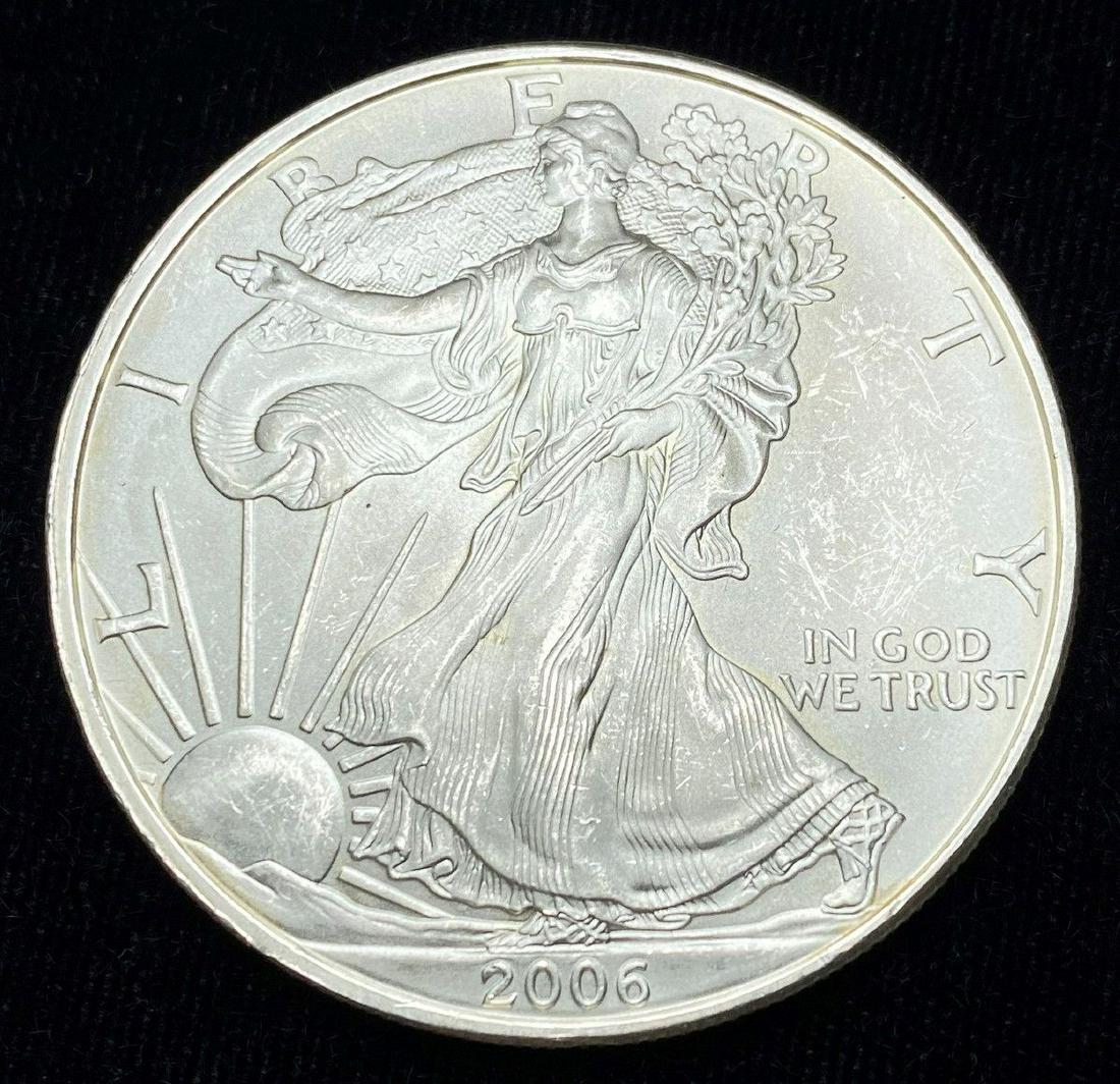 2002 American Silver Eagle MS69 (1 of 2)