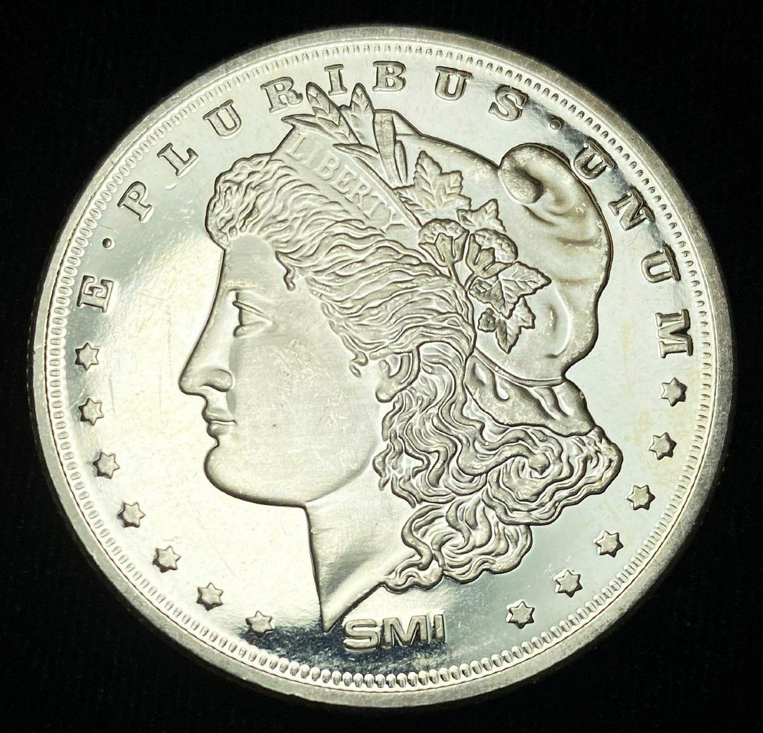Sunshine Mint Morgan Design 1 oz Silver Round (1 of 2)