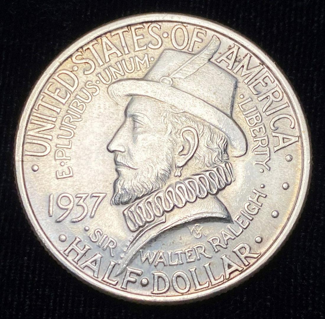 1937 Roanoke 50C Commemorative MS63 (1 of 2)