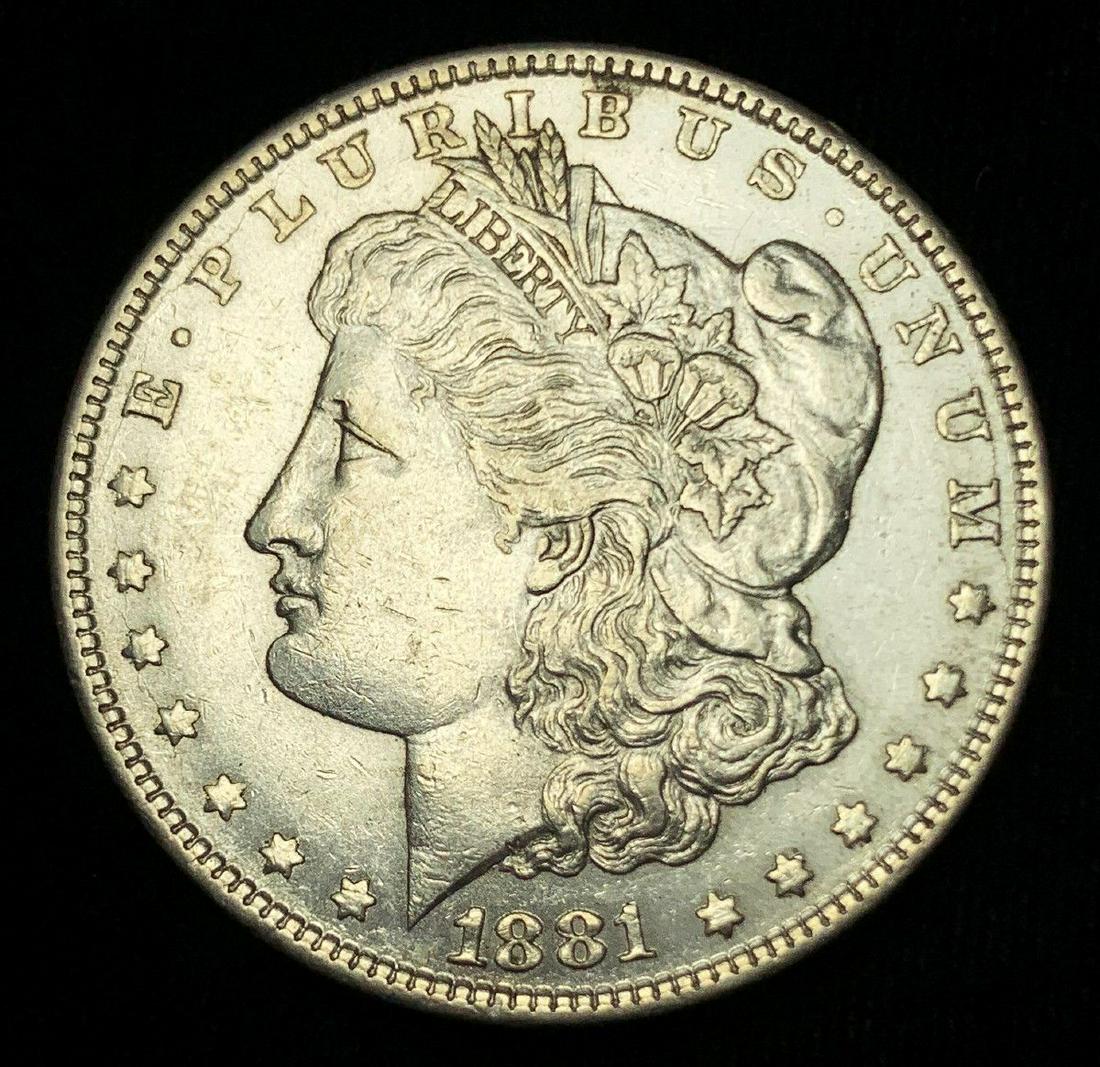 1881-O MORGAN SILVER DOLLAR MS63 (1 of 2)
