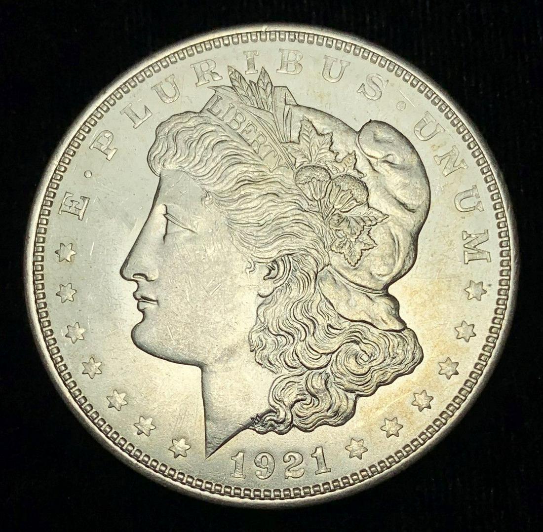1921-D Morgan Silver Dollar MS64 (1 of 2)