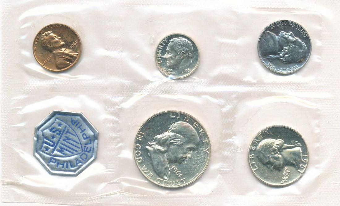 U.S Proof Set 1961 (1 of 2)