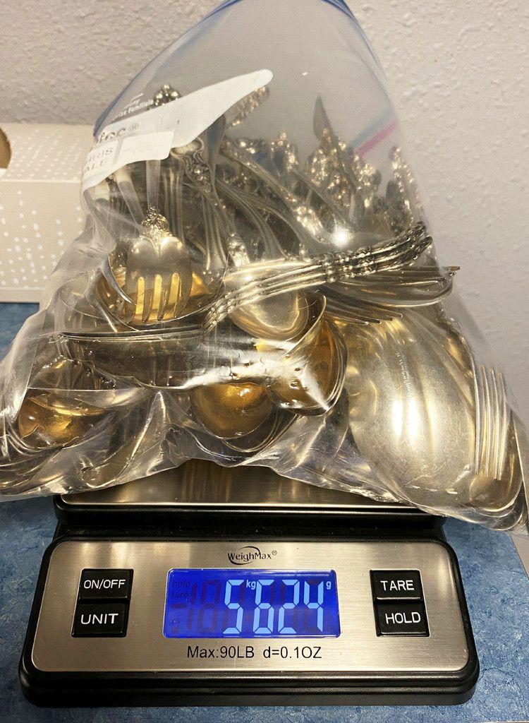 (5,624 Grams) Sterling Silverware (1 of 14)