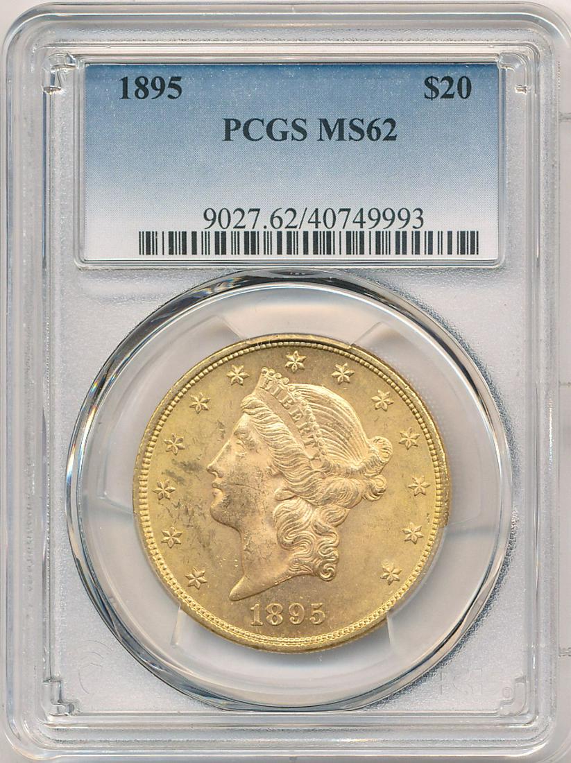 1895 $20 Liberty Gold PCGS MS62 (1 of 6)