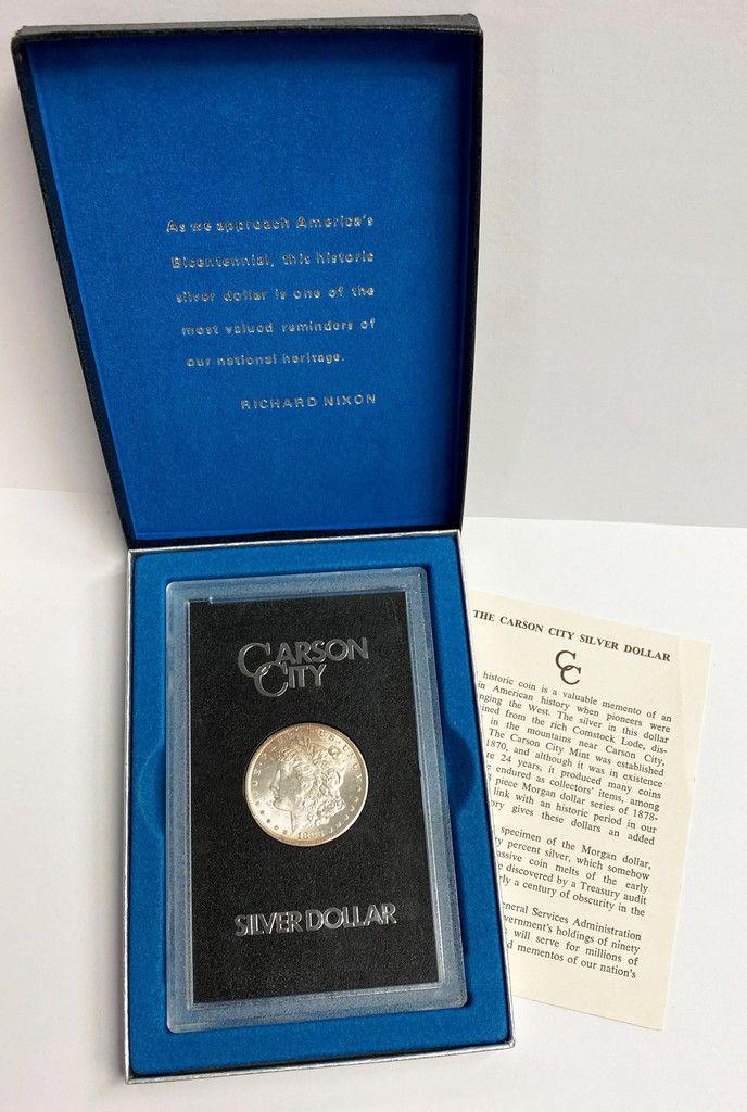 1883 GSA CC Carson City Black Box: Winner shall receive the exact item shown here.