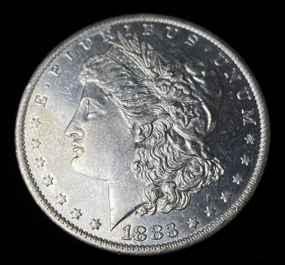 Stunning 1883 O New Orleans MS64 DMPL: Winner will receive the exact coin shown here.