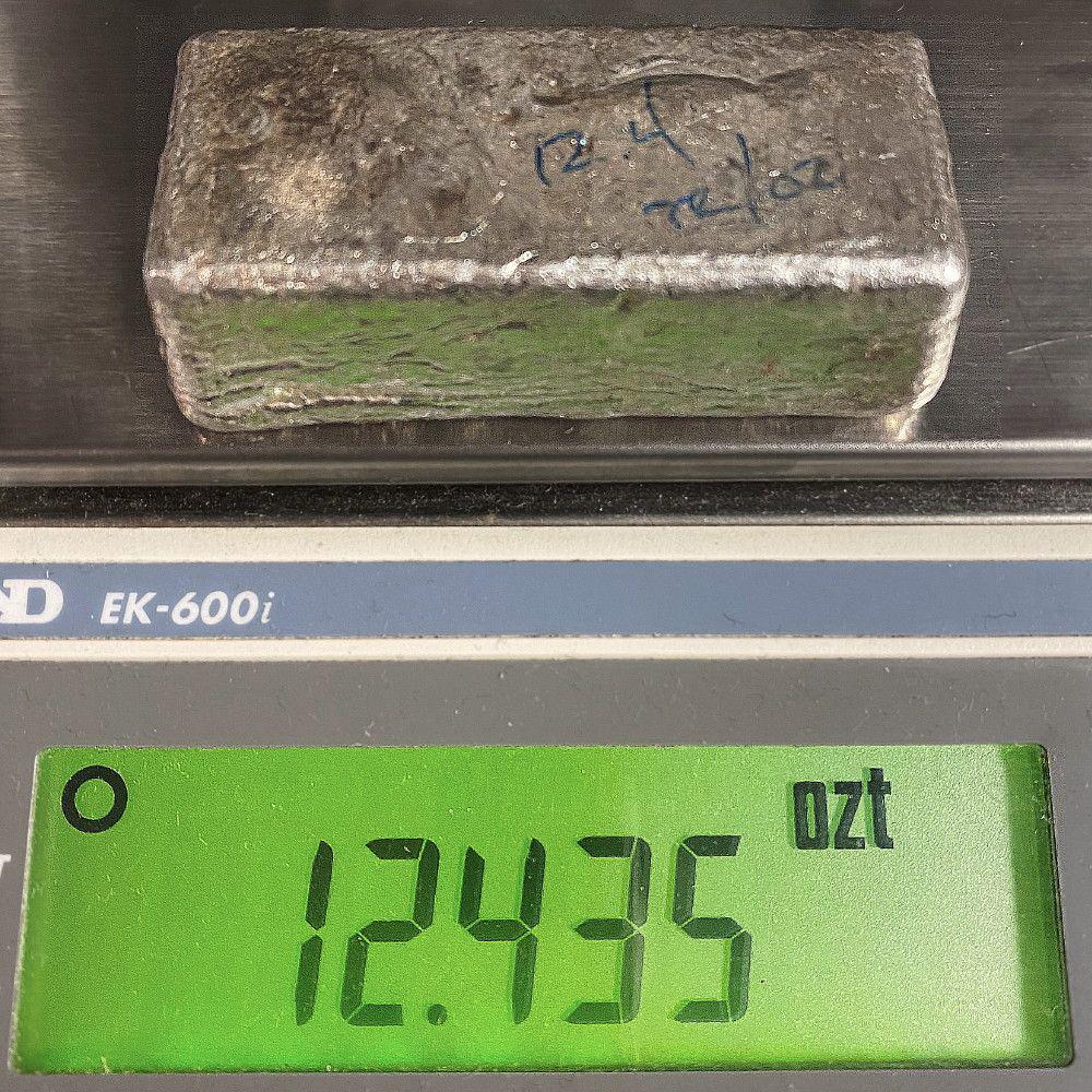 98.82% Fine Silver Vintage Unknown Mine Bar 1954: 98.82% Fine Silver, Vintage Mine Bar (unknown mine 1954) 9.76oz.We have sent a sample bar from this group shown here in for testing and the results are in! Dillon Gage refinery has issued a report cer