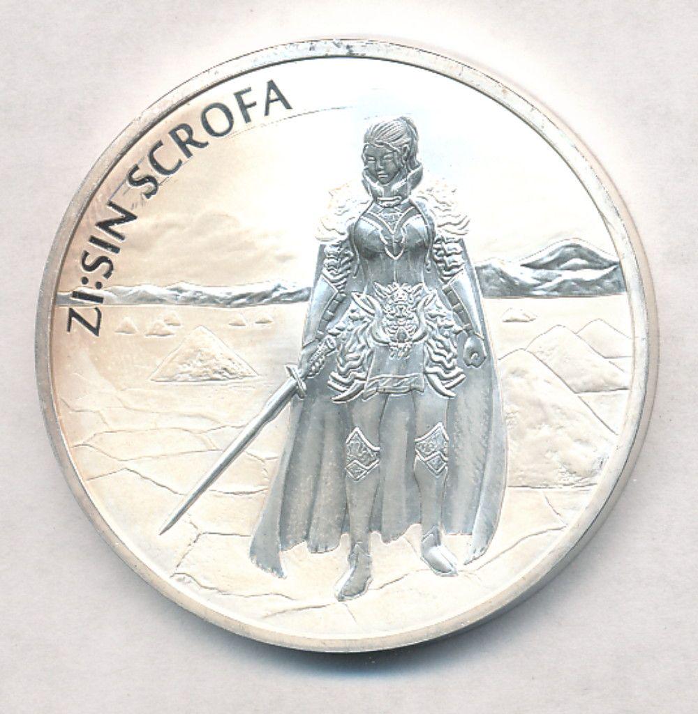 2019 Republic of Korea ZI:Scrofa 1 oz Silver Coin: Winner shall receive the exact coin shown here.