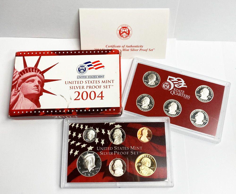 2004 United States Mint Silver Proof Set (1 of 5)