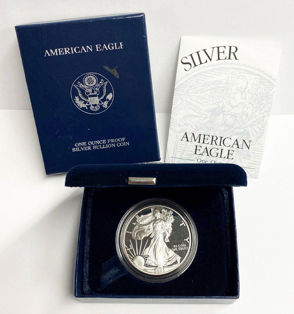 2003 American Silver Eagle in OGP: Winner shall receive the exact coin shown here.