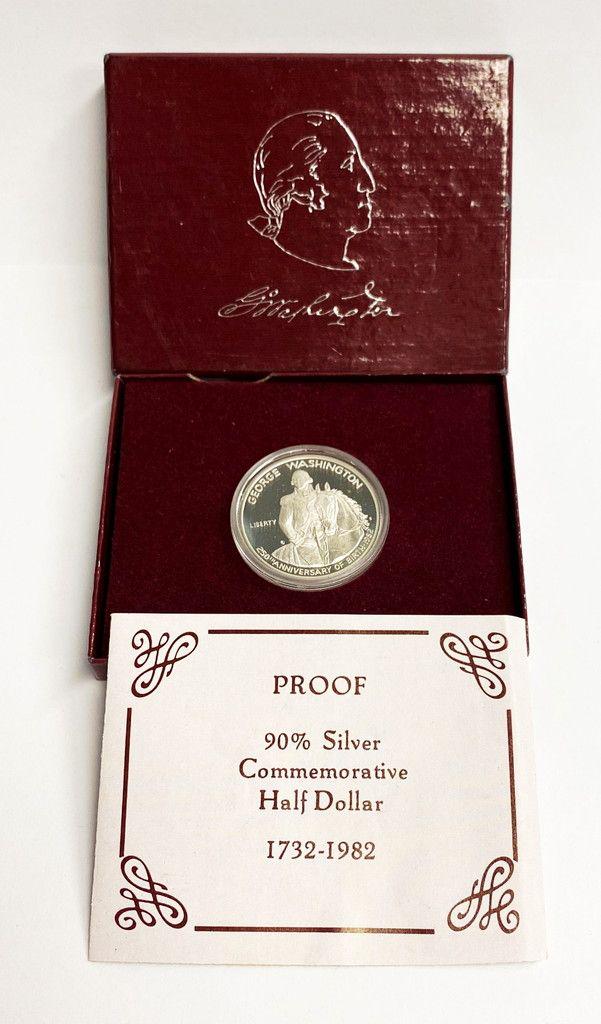 1982 George Washington Commemorative Proof Half Dollar (1 of 4)