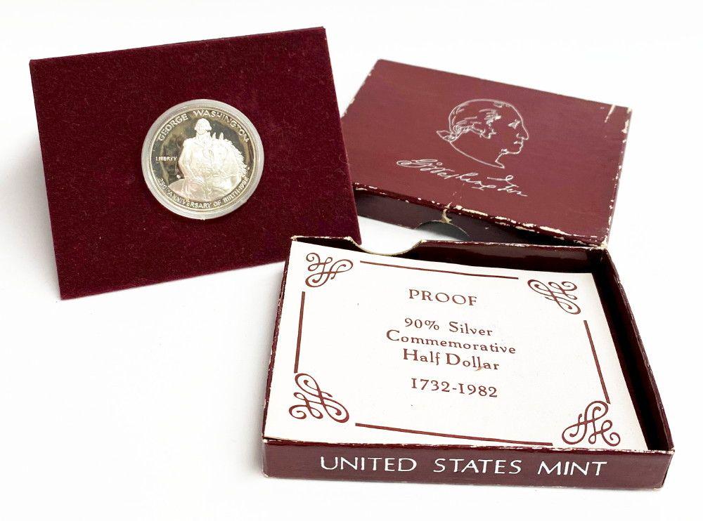 1982 George Washington Commemorative Proof Half Dollar (1 of 5)