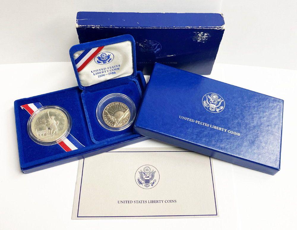 1986 United States Liberty Silver Proof Coins Set (1 of 5)