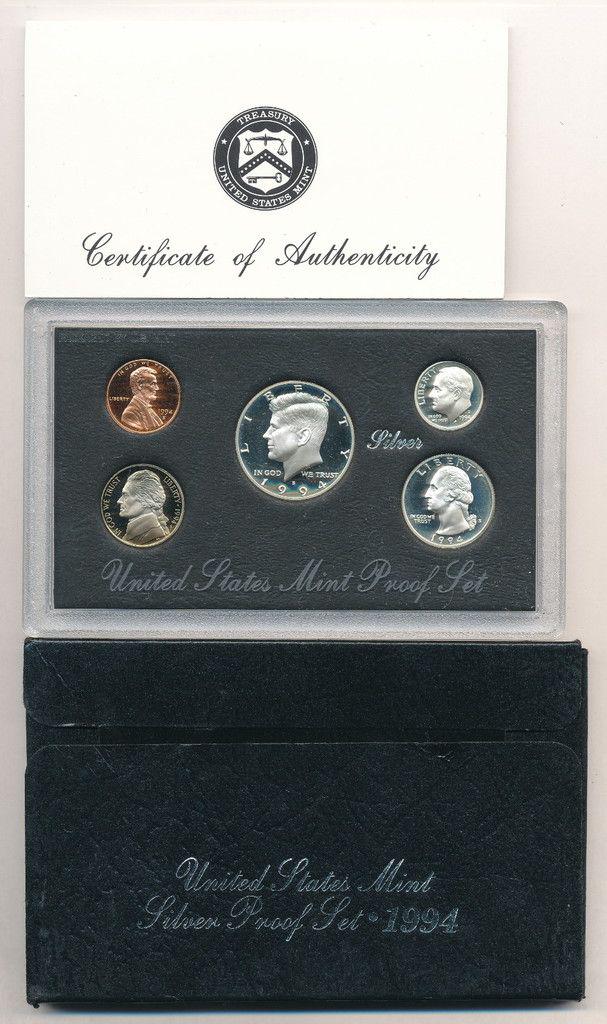 1994 United States Mint Silver Proof Set (1 of 4)