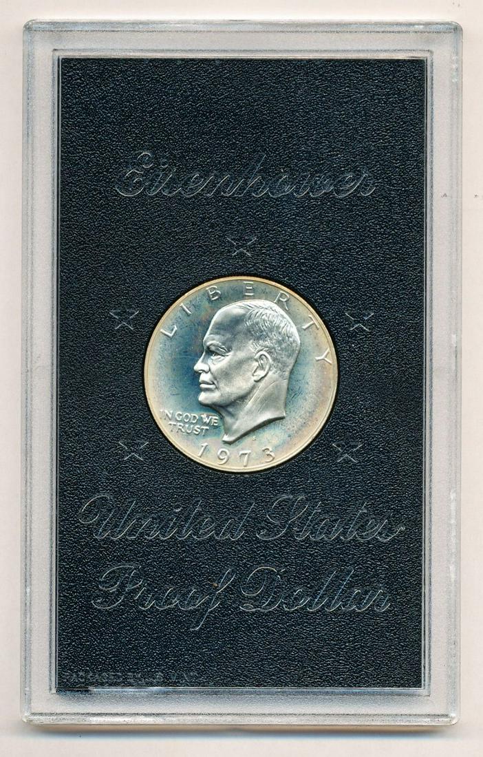 1973-S Proof Eisenhower 40% Silver Ike Dollar (1 of 2)